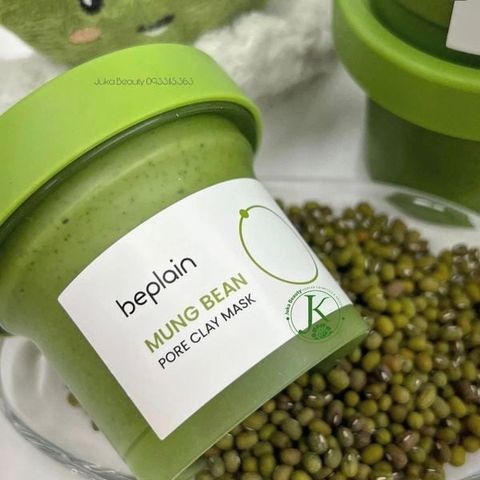 (Nhập khẩu) Mặt Nạ Đất Sét Đậu Xanh Beplain Mung Bean Pore Clay -