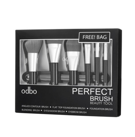(Auth 100%) Bộ Cọ Trang Điểm BK Beauty Glam Eye Bundle Màu Đỏ 5 Cây