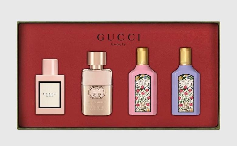 (Nhập khẩu) Set Nước Hoa Nữ Gucci Beauty Discovery Set 4 Món Chiết