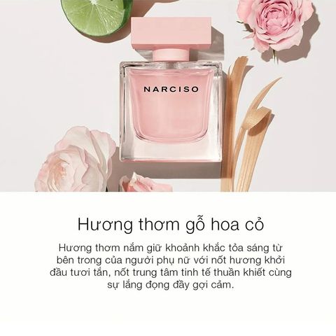 (Nhập khẩu) Nước Hoa Nữ Narciso Rodriguez Cristal Eau De Parfum 90ml