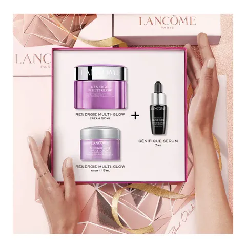 (Auth 100%) Bộ Sản Phẩm Dưỡng Da Lancôme Rénergie Triple Serum 3 Món