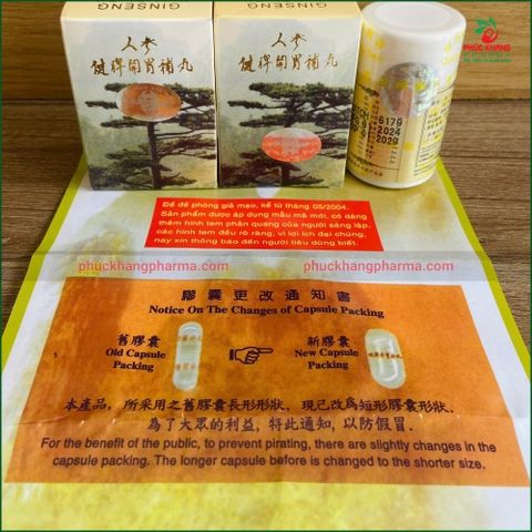 (Nhập khẩu) Viên Uống Tăng Cân Ginseng Kianpi Pil Tăng Cường Sức Khỏe
