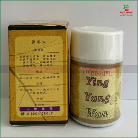 (Nhập khẩu) Viên Uống Tăng Cân Ying Yang Wan Dinh dưỡng hoàn 33