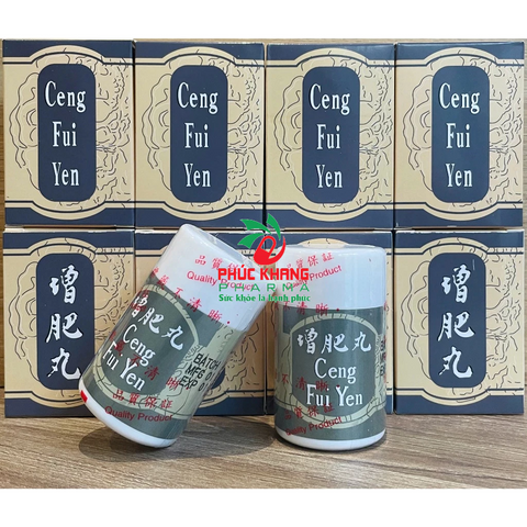 (Nhập khẩu) Viên Uống Tăng Cân Ceng Fui Yen Tăng Phì Hoàn Hộp 30 Viên