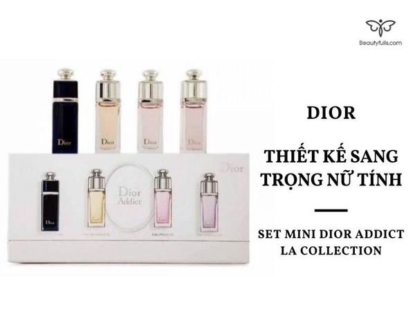 (Auth 100%) Set 4 Chai Nước Hoa Mini Dior - Gồm Miss Dior, Dior