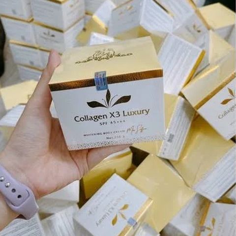 (Auth 100%) Kem Body Collagen X3 Luxury Chính Hãng 250G Dưỡng Da