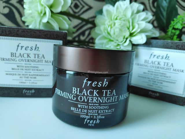 (Chính hãng) Mặt Nạ Ngủ Fresh Black Tea Firming Overnight Mask 100ml