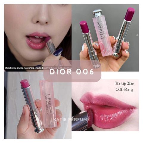 (Chính hãng) Son Dưỡng Dior Addict Lip Glow Oil 006 Berry Chính hãng