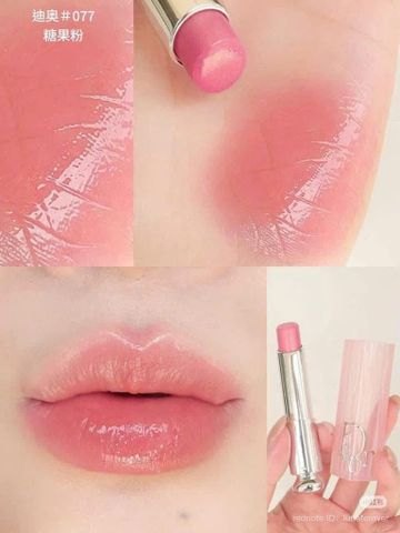 (Auth 100%) Son Dưỡng Dior Addict Lip Glow Oil 077 Rosy Candy Màu