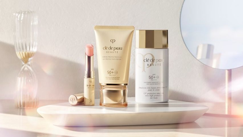 (Nhập khẩu) Combo 3 Tuýp Kem Chống Nắng Clé De Peau Beauté UV