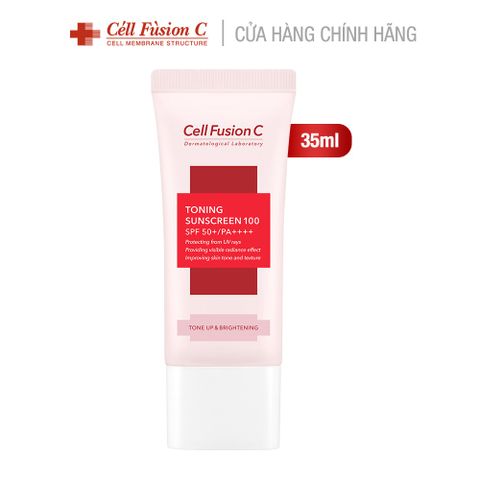 (Chính hãng) Kem Chống Nắng Nâng Tone Cell Fusion C Dark Spot Toning