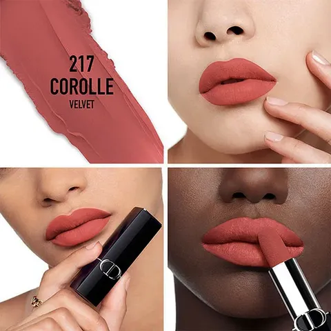 (Chính hãng) Son Dior Rouge Dior Couture Lipstick Velvet Finish 217