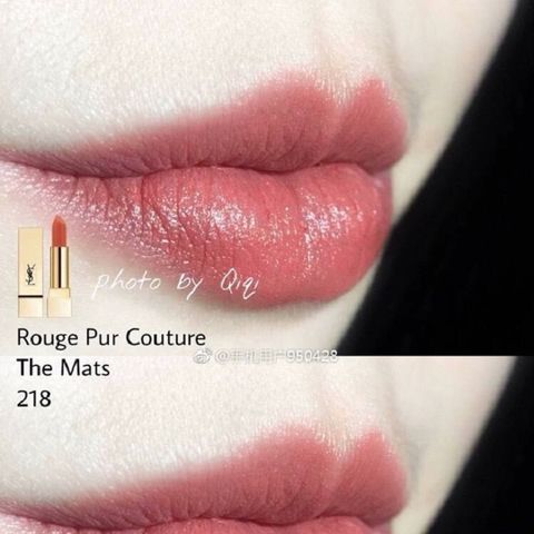 (Nhập khẩu) Son Ysl 218 Màu Coral Remix Cam San Hô Chính hãng