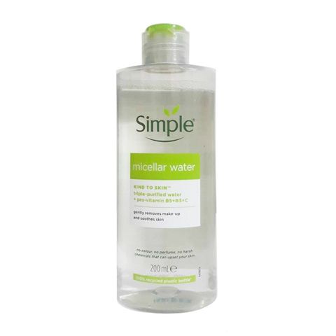 (Nhập khẩu) Nước Tẩy Trang Giữ Ẩm Simple Micellar Cleansing Water