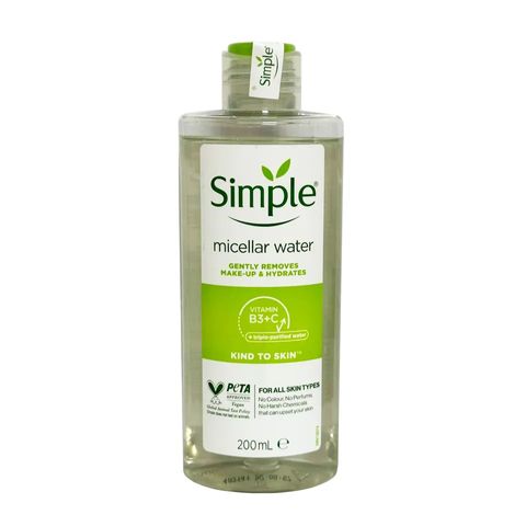 (Nhập khẩu) Nước Tẩy Trang Giữ Ẩm Simple Micellar Cleansing Water