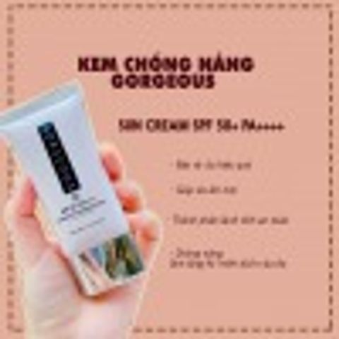 (Auth 100%) Kem Chống Nắng Gorgeous 100ml Chính Hãng - Bảo Vệ Da Tối