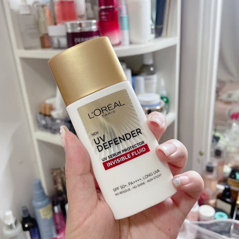(Nhập khẩu) Kem Chống Nắng L'Oreal Paris UV Defender Serum Invisible