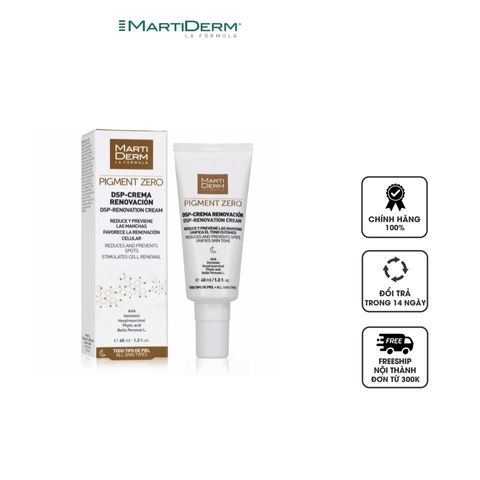(Nhập khẩu) Kem Dưỡng Sáng Da MartiDerm Pigment Zero DSP Renovacion -
