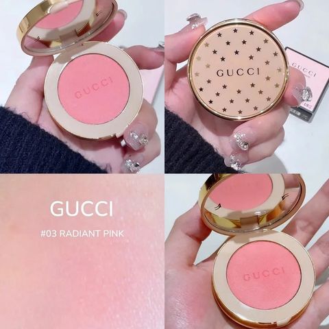 (Nhập khẩu) Phấn Má Gucci Blush De Beaté 03 Radiant Pink - Sắc Hồng