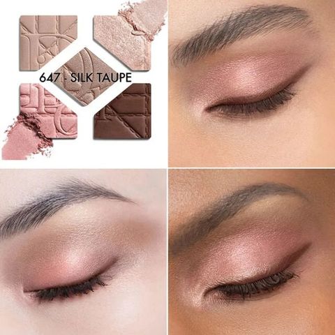 (Nhập khẩu) Bảng Phấn Mắt Dior Diorshow 5 Couleurs 647 Silk Taupe 7g
