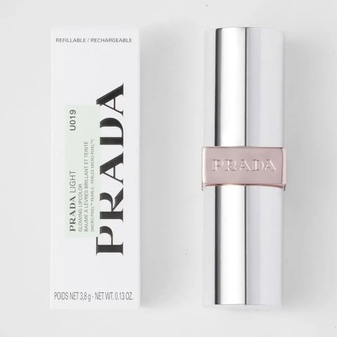 (Auth 100%) Son Dưỡng Prada Light Glowing Lipcolor U019 - Son Môi Nâu