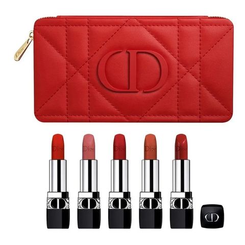 (Nhập khẩu) Bộ Son Dior Rouge Refillable - Set 5 Màu Thời Thượng Chăm