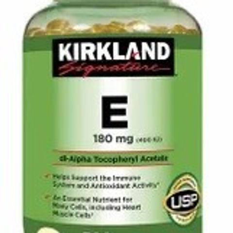 (Nhập khẩu) Kirkland Vitamin E 400 IU 500 viên - Vitamin E Chất Lượng