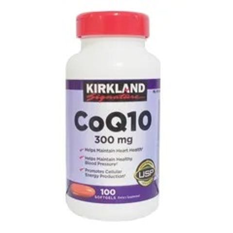 (Auth 100%) Viên uống Kirkland CoQ10 300mg Hỗ Trợ Tim Mạch - 100