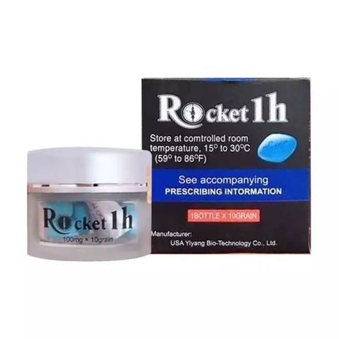 (Auth 100%) Hộp 10 Viên Xanh Đồng Hồ Rocket Hỗ Trợ Sinh Lý Nam Giới