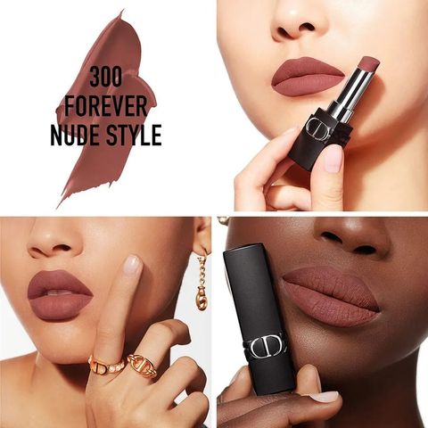 (Nhập khẩu) Son Dior Rouge Dior Forever 300 Forever Nude - Son Môi