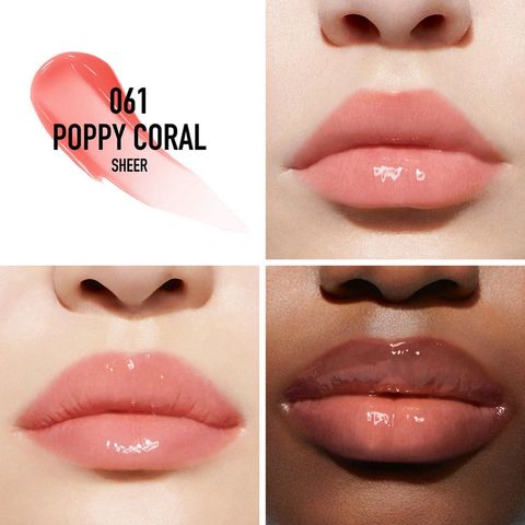(Nhập khẩu) Son Dưỡng Dior Addict Lip Maximizer 061 Poppy Coral Đào