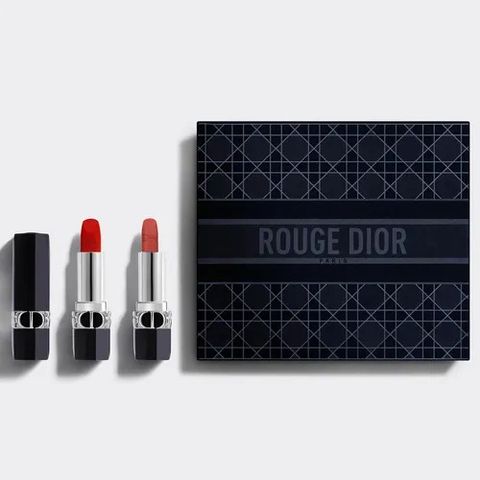 (Nhập khẩu) Set Son Dior Rouge Dior Duo Collection Màu 999 & 720 -