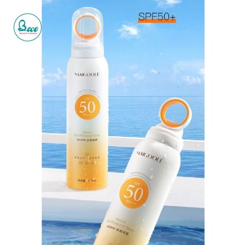 (Auth 100%) Xịt Chống Nắng MAIGOOLE 150ml SPF50 PA+++ - Bảo Vệ Da Tối