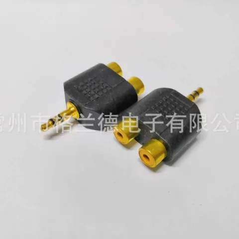 Jack Chuyển Đổi Audio 3.5mm Đực Sang 2 RCA Cái – Kết Nối Âm Thanh Hoàn Hảo
