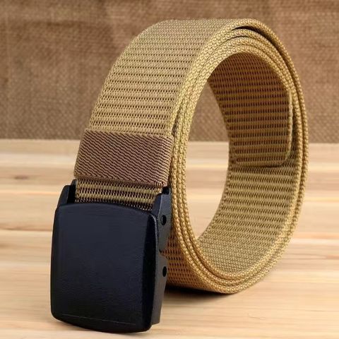 Dây nịt canvas - 5 Màu Dây - 1 Màu Khóa: Đẳng cấp All-Black mạnh mẽ!