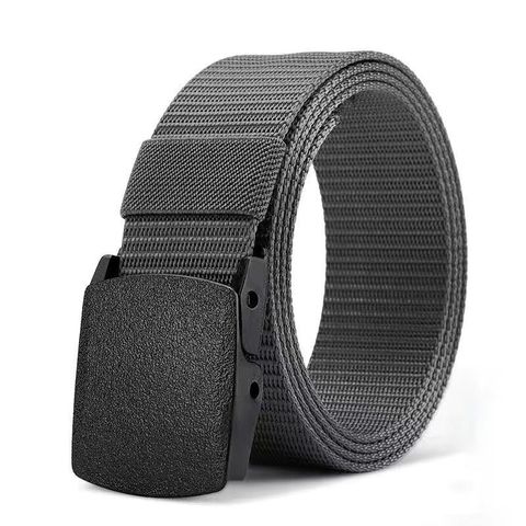 Dây nịt canvas - 5 Màu Dây - 1 Màu Khóa: Đẳng cấp All-Black mạnh mẽ!