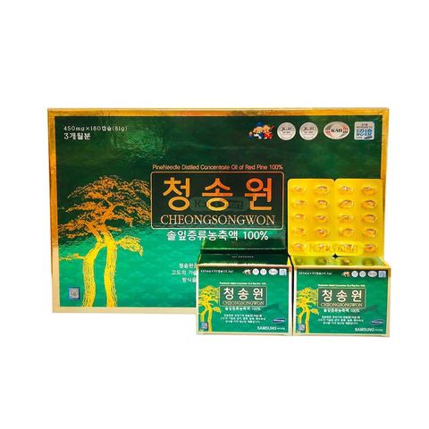 Tinh dầu thông đỏ Cheongsongwon Hàn Quốc Samsung Pharm