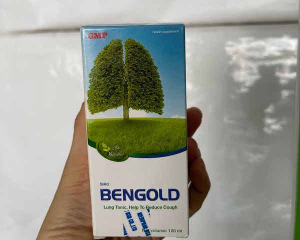 Siro ho BENGOLD bổ phế,giảm ho,date xa