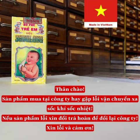 Bổ Phế Trẻ Em Song Long - Phế Nhi