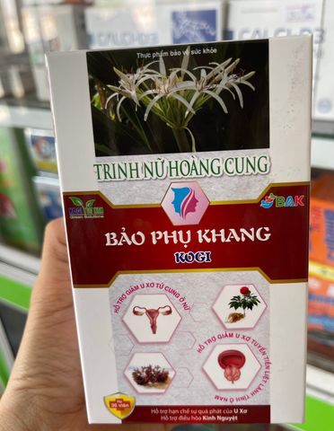 Viên Trinh Nữ Hoàng Cung Bảo Phụ Khang  Kogi ,hỗ trợ giảm u xơ,date xa