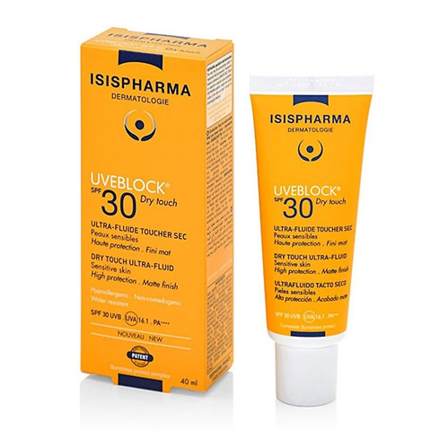 UVEBLOCK SPF30 Dry Touch - Kem chống nắng cho da mỏng yếu, nhạy cảm