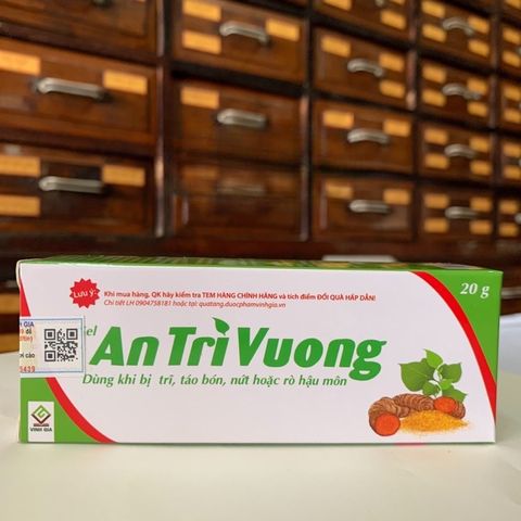 Gel An Trĩ Vương - Dùng khi bị trĩ, táo bón, nứt hoặc rò hậu môn