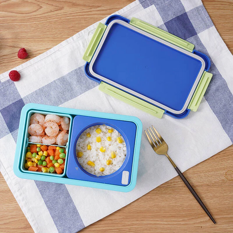 Hộp Cơm Giữ Nhiệt LocknLock Yummy Lunch Box Kèm Túi, Sticker -1450ml
