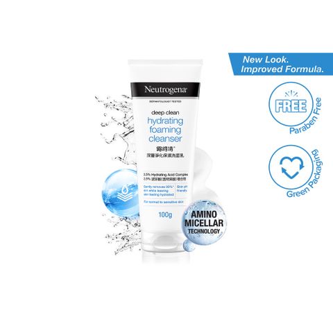 Sữa Rửa Mặt Cấp Ẩm Neutrogena Deep Clean Hydrating Foaming Cleanser 175g