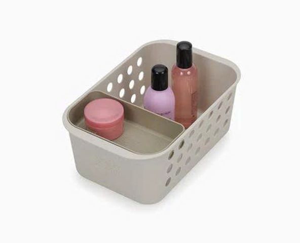 Giỏ đựng đồ dùng nhà tắm Joseph Joseph 70585 EasyStore Small (Ecru)