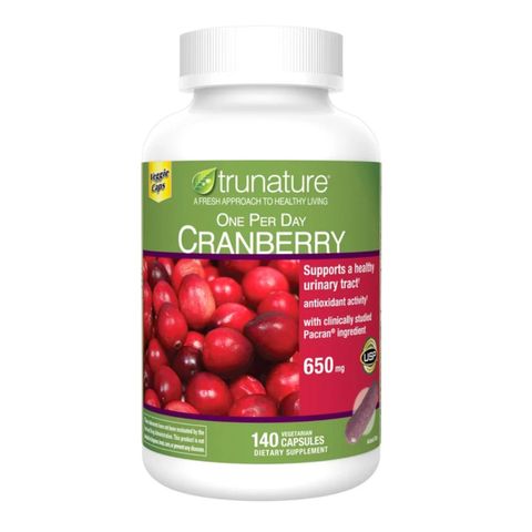 Viên uống Trunature Cranberry - Giúp giữ trọn dưỡng chất, bảo vệ đường tiết niệu và tăng cường miễn dịch - Nhập USA
