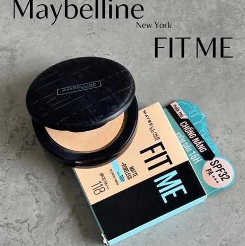 Phấn phủ Maybelline Fit Me 16H SPF32 mịn lì
