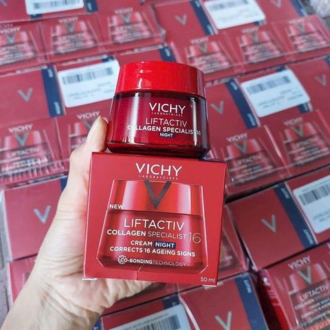 Kem dưỡng đêm Vichy Liftactiv Collagen Specialist 50ml – hỗ trợ da săn chắc