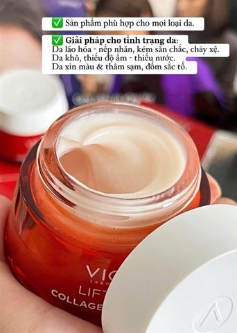 Kem dưỡng đêm Vichy Liftactiv Collagen Specialist 50ml – hỗ trợ da săn chắc