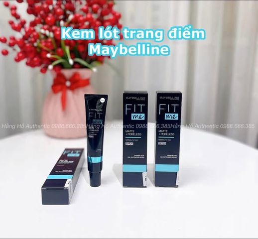 Kem lót, Kem nền, phấn phủ Maybelline Fit Me Matte + Poreless Primer SPF20 30ml – kiềm dầu